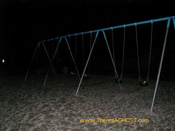 The swings, where Diana's been seen
